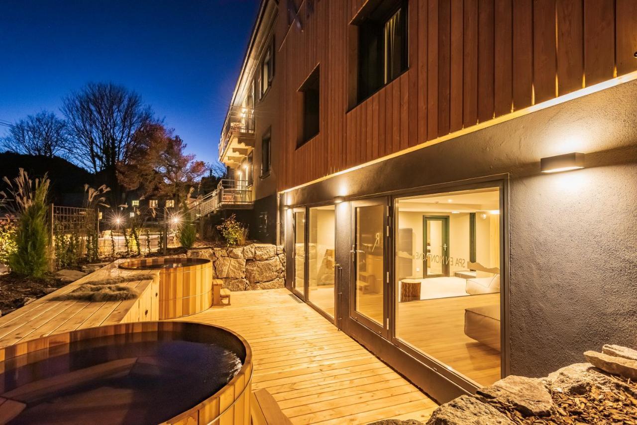 Logis Hotel Restaurant & Spa La Rochette Labaroche Exterior photo